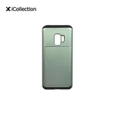 Samsung Galaxy S9 Slide Card Armor Hard Tough Case